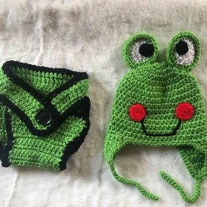 Hand made frog set